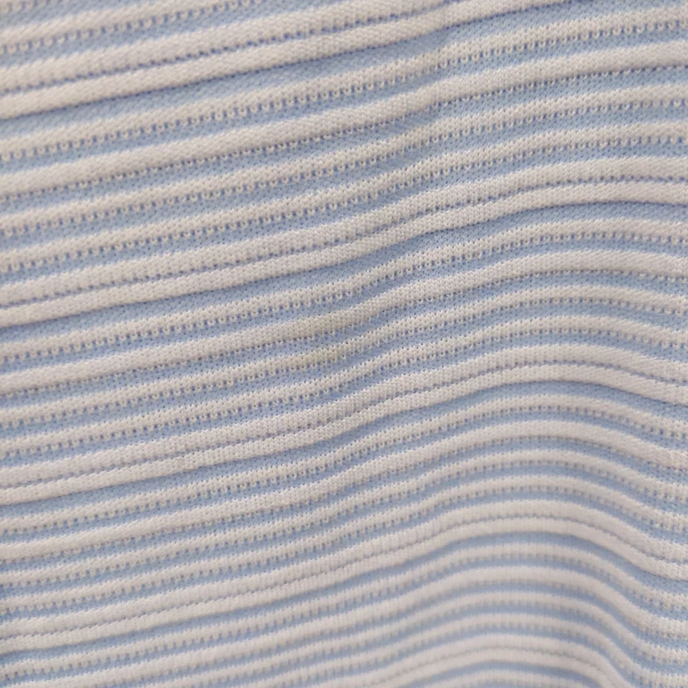Tommy Bahama Blue Striped Modal Blend Polo Shirt Mens Size Small Soft Knit Golf
